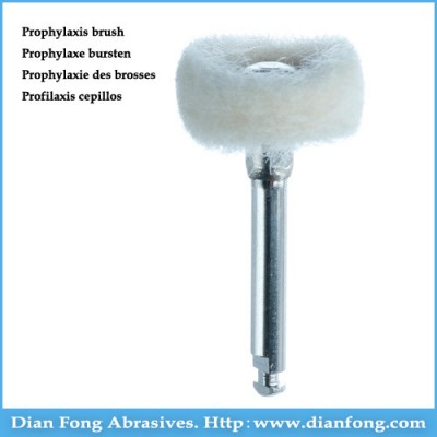 R1ns Low Speed Wheel Felt Prophy Brush for Dental Polishing