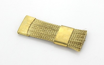 Lathe Polish Brush Dental Cleaning Crimped Brass Brush