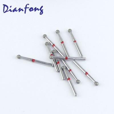 Br-28f Fine Grit ISO Ce Certified Round Shape High Speed Dental Diamond Bur Dental Medical Tool