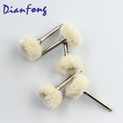 R1t High Quality White Prophy Brush Dental Polishing Brush Dental Clinic Brush Dental Tread Brush