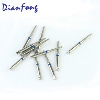 Tr-R12 Contra Angle Shank (RA/CA) Low Speed Taper Round End Dental Diamond Bur Dental Instrument Supply