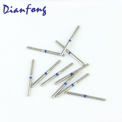 Sr-11 Medium Grit Straight Round End Fg High Speed Ce ISO Certified Dental Diamond Cutting Bur