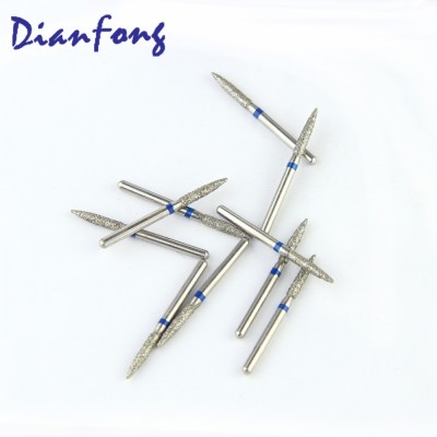 Fo-22 (863) Flamed Shaped Ce ISO Certified Dental High Speed Diamond Bur