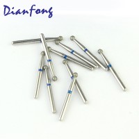 Br-28 (801) Ball Shaped High Speed Fg Diamond Dental Bur