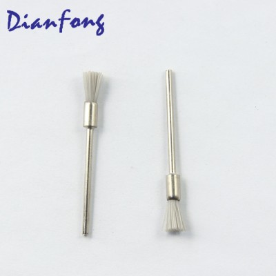 05al05 High Quality Dental Lab Rotary Polishing Brush Elastic Polyamide Fiber Impregnated with Aluminum Oxide End Brush