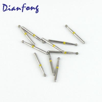 Br-40ef High Quality Ce ISO Certified Extra Fine Grit Fg Round Shaped High Speed Dental Diamond Grinding Bur