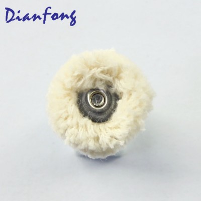 Cotton Yarn 22mm Polishing Brush Dental Oral Hygiene