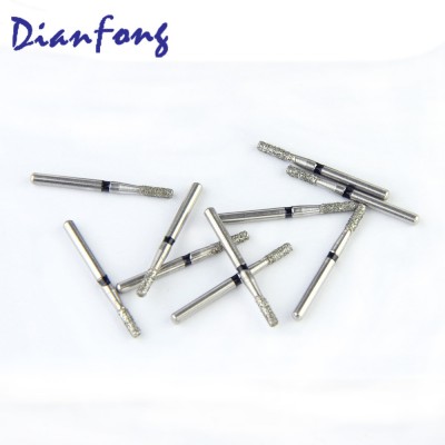 Sf-42s Cylindrical Short Ce ISO Certified Super Coarse Fg High Speed Dental Diamond Bur