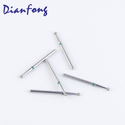 Br-X40c Extra Long 25mm Shank Coarse Grit Round Fgxl High Speed Diamond Bur Dental Disposables